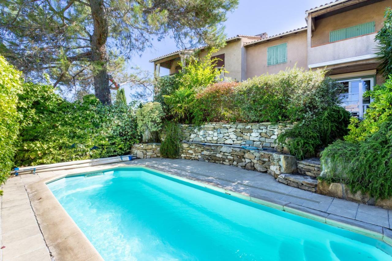 T3 Rez De Jardin,Piscine Privee Daire Saint-Cyr-sur-Mer Dış mekan fotoğraf